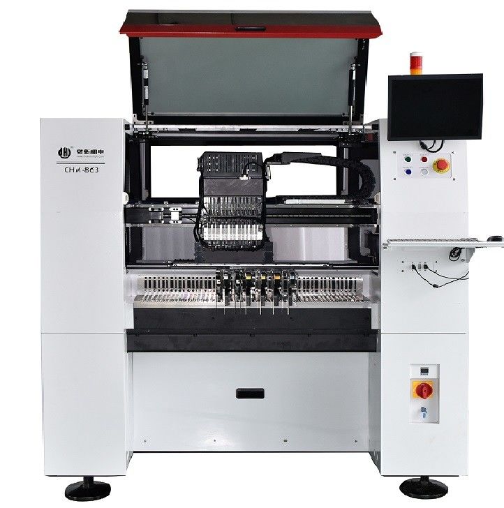 SGS Approval Vertical 43000cph Pick And Place Soldering Machine , SMT Chip Mounter