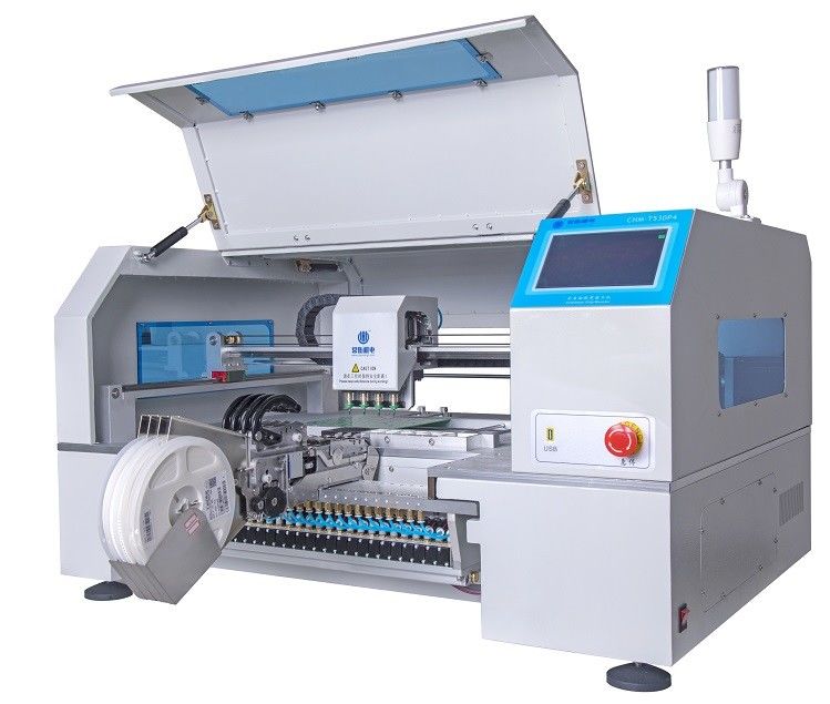 Electric AC220V 30 Pneumatic Feeders SMT Chip Mounter Machine