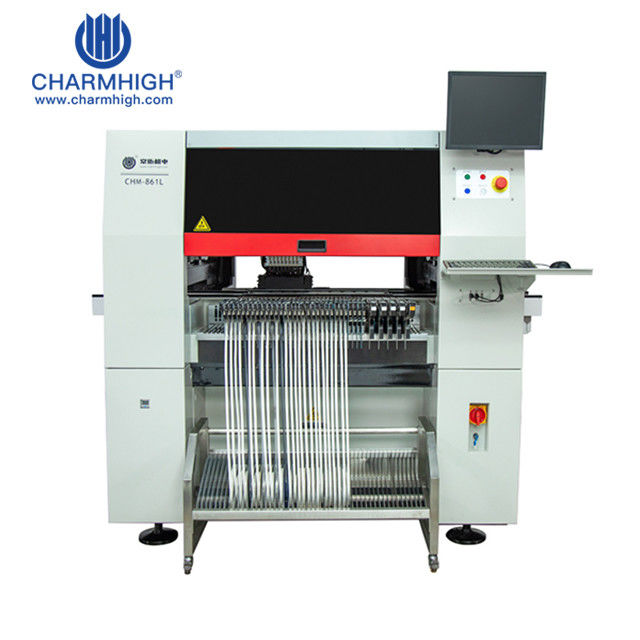 automatic nozzle change flying camara CHM-861 Automatic High Speed Vertical SMT Pick & Place Machine