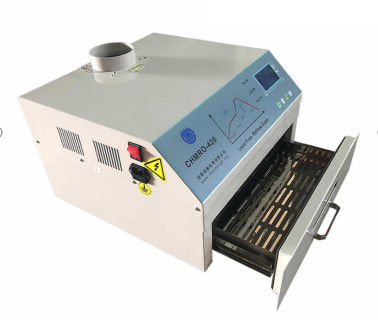 SMT Production line: CHM-T48VA Pick and Place Machine +  High Precision 3040 Stencil Printer + CHMRO-420 Reflow Oven, PC