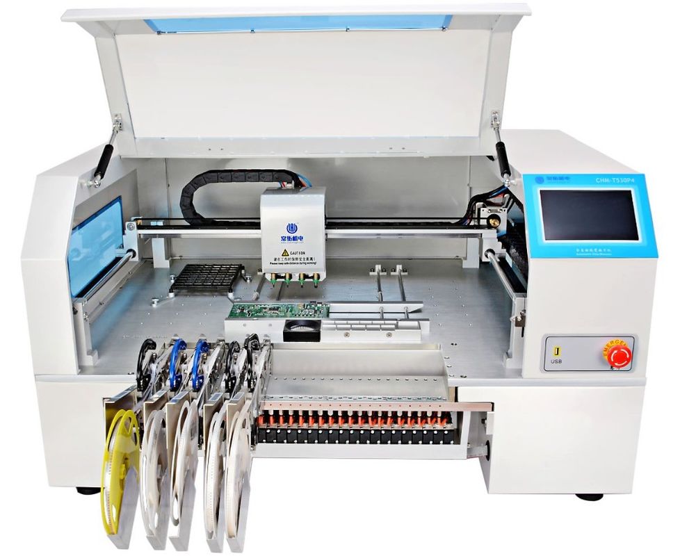 0.5MPa High Precision SMT Placement Machine With 7inch Touch Screen