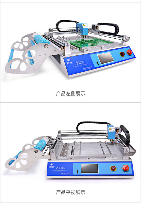 High Precision 250W CHM-T36 Semi Automatic Pick And Place Machine Two Heads