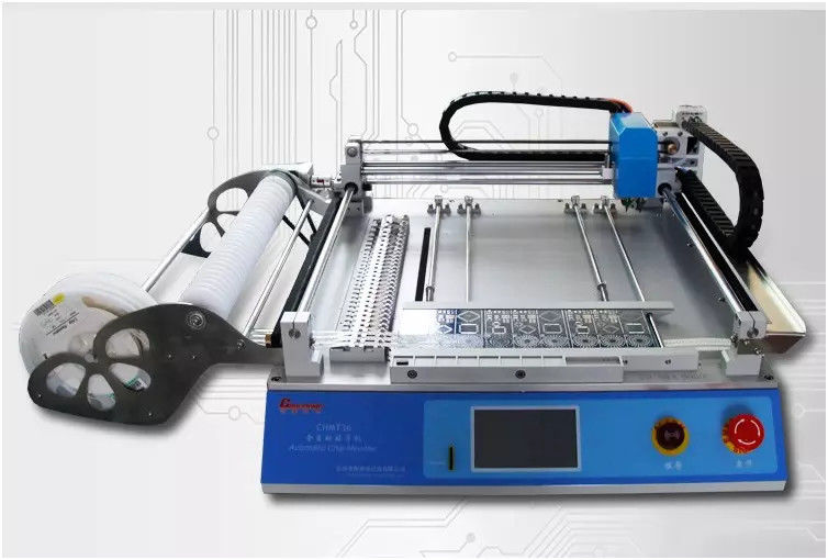 Charmhigh High Precision Two Heads Led Chip Smd Mounting Machine For PCB Assembly