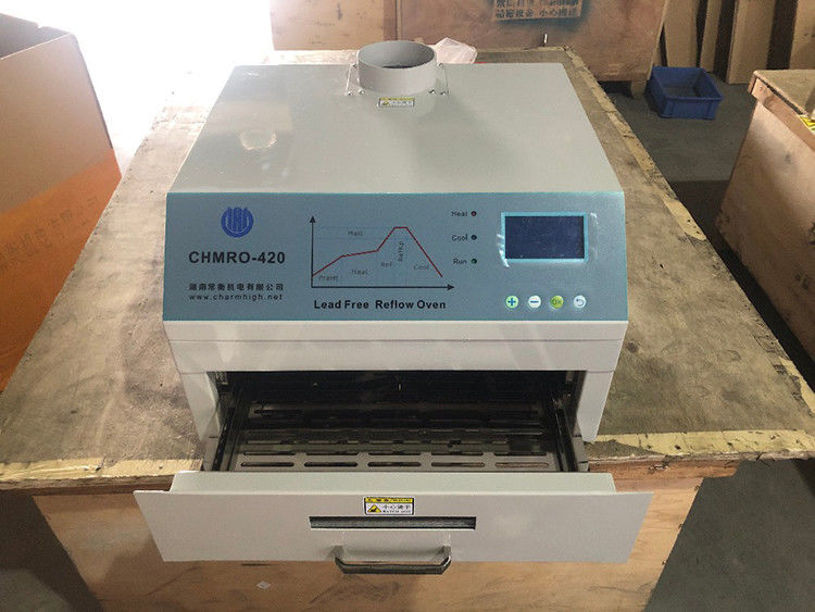 270mm Charmhigh Solder Reflow Oven , SMD Reflow Oven With PID Controllers