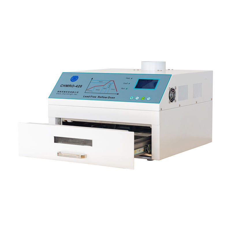 PCB production line :400mm Automatic Stencil Printer and SMT Machine with reflow oven from Charmhigh in China