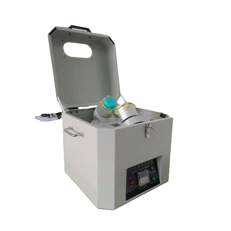Automatical Air Bubbles Elimination Solder Paste Mixer AC220V W400*D400*H500m