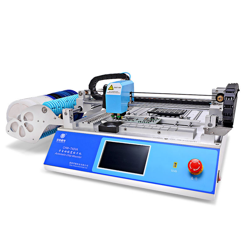 Support 6000CPH Desktop SMT Pick And Place Machine CHM-T48VA from Charmhigh in China