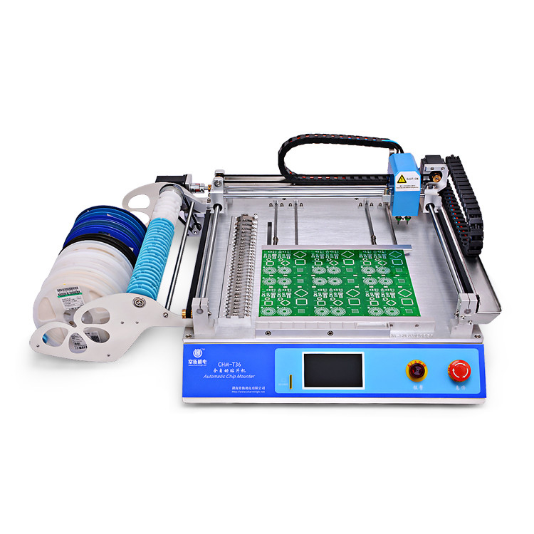 CHM-T36 2 Heads Smt Desktop Pick And Place Machine Easy To Operate